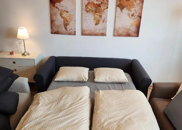 Appartement Lovely For 4 On The Danube River - Free Private Parking