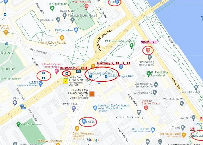 Lovely For 4 On The Danube River - Free Private Parking Appartement